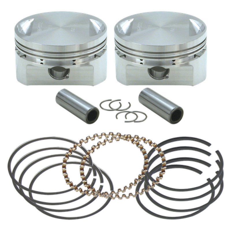 S&amp;S Cycle 84-99 BT 3-1/2in .010in Bore Forged Stroker Piston Kit