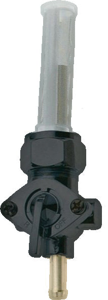 Petcock 13/16&quot; Bung Down Spigot Black