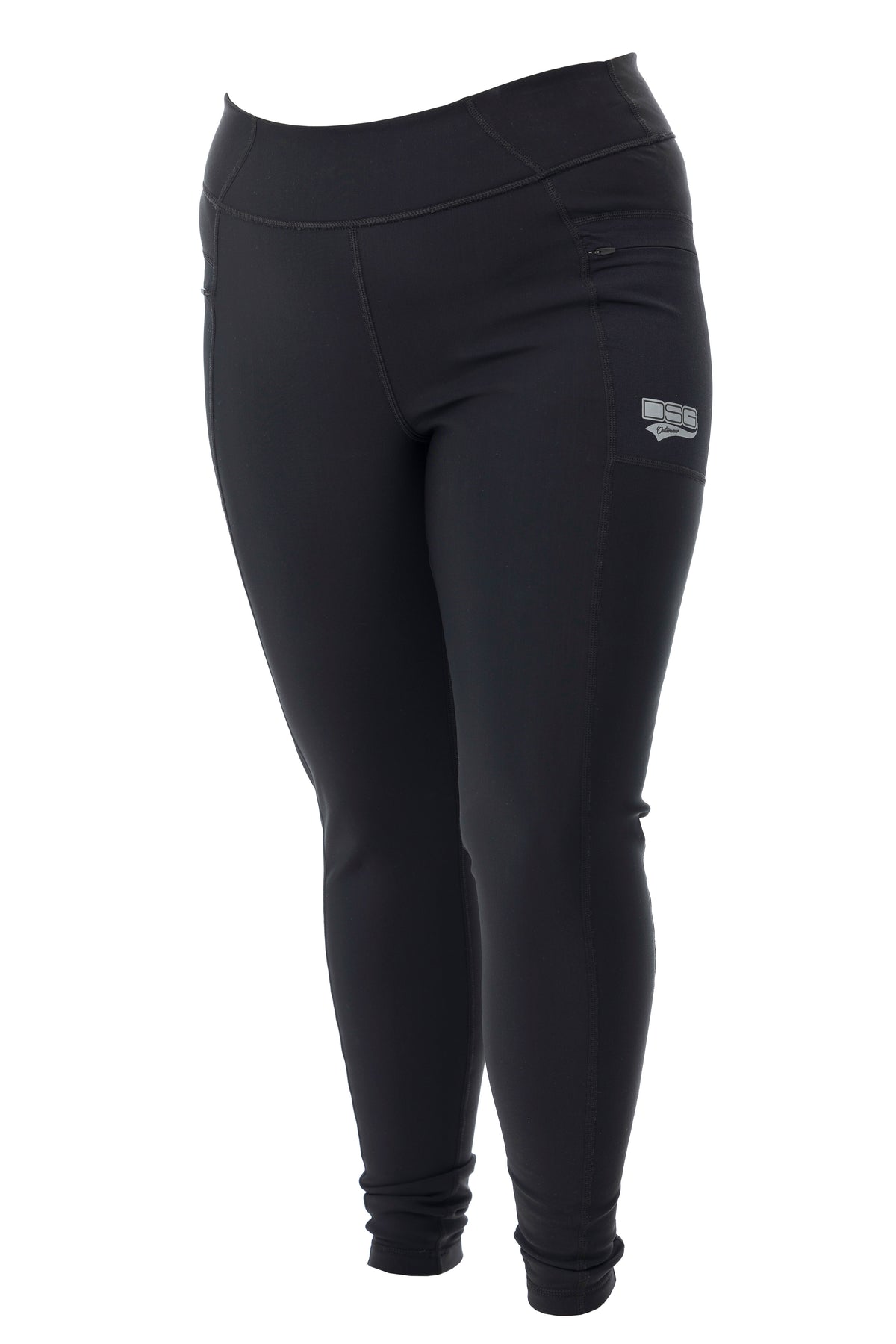 Cold Weather Leggings Black 2xs