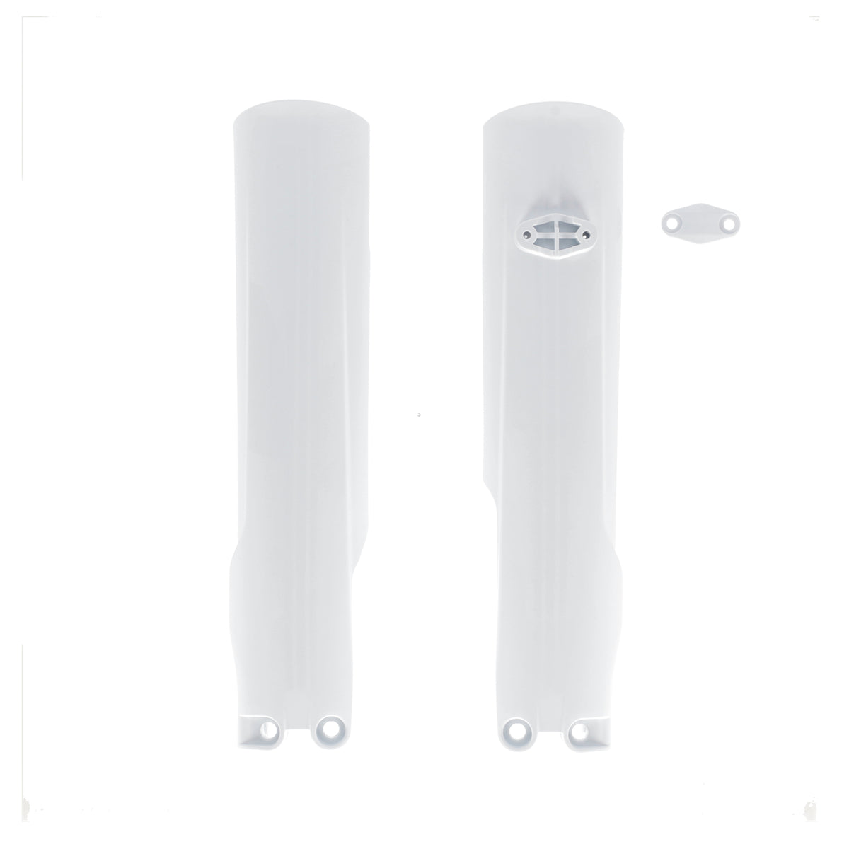 Lower Fork Cvr Set Ktm White