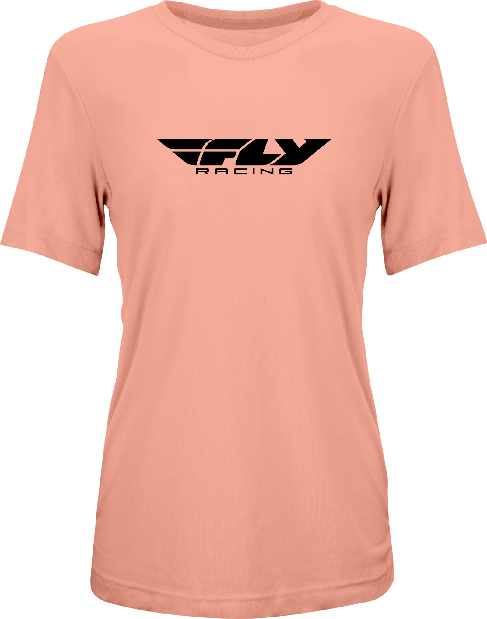 Women's Fly Origin Corp Tee Peach Sm