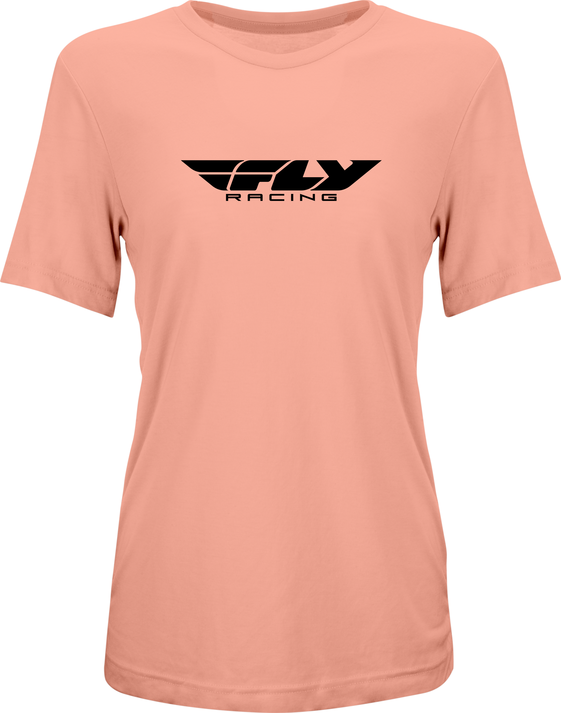 Women's Fly Origin Corp Tee Peach Sm
