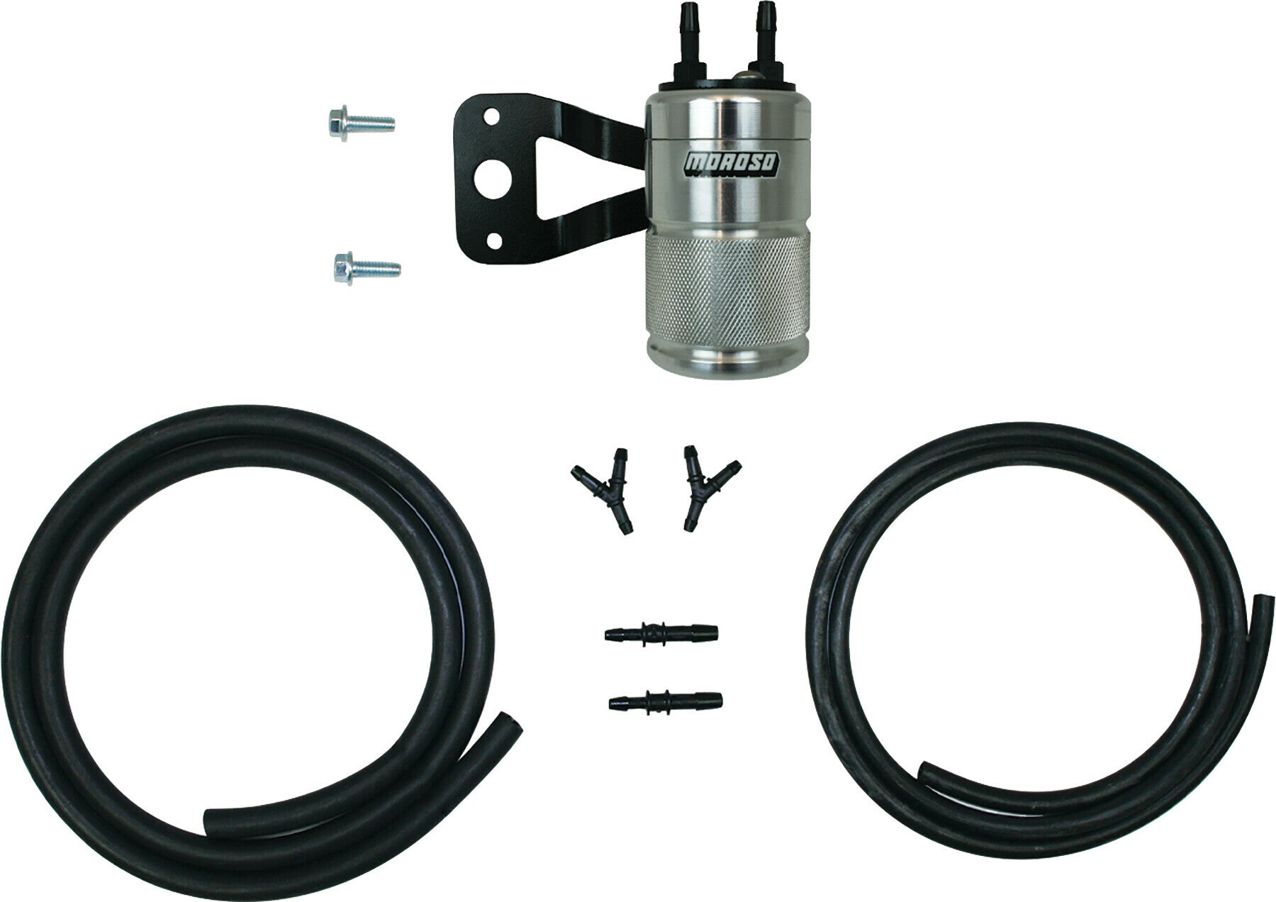 Air Oil Separator Twin Cam W/Stock Air Cleaner Polished
