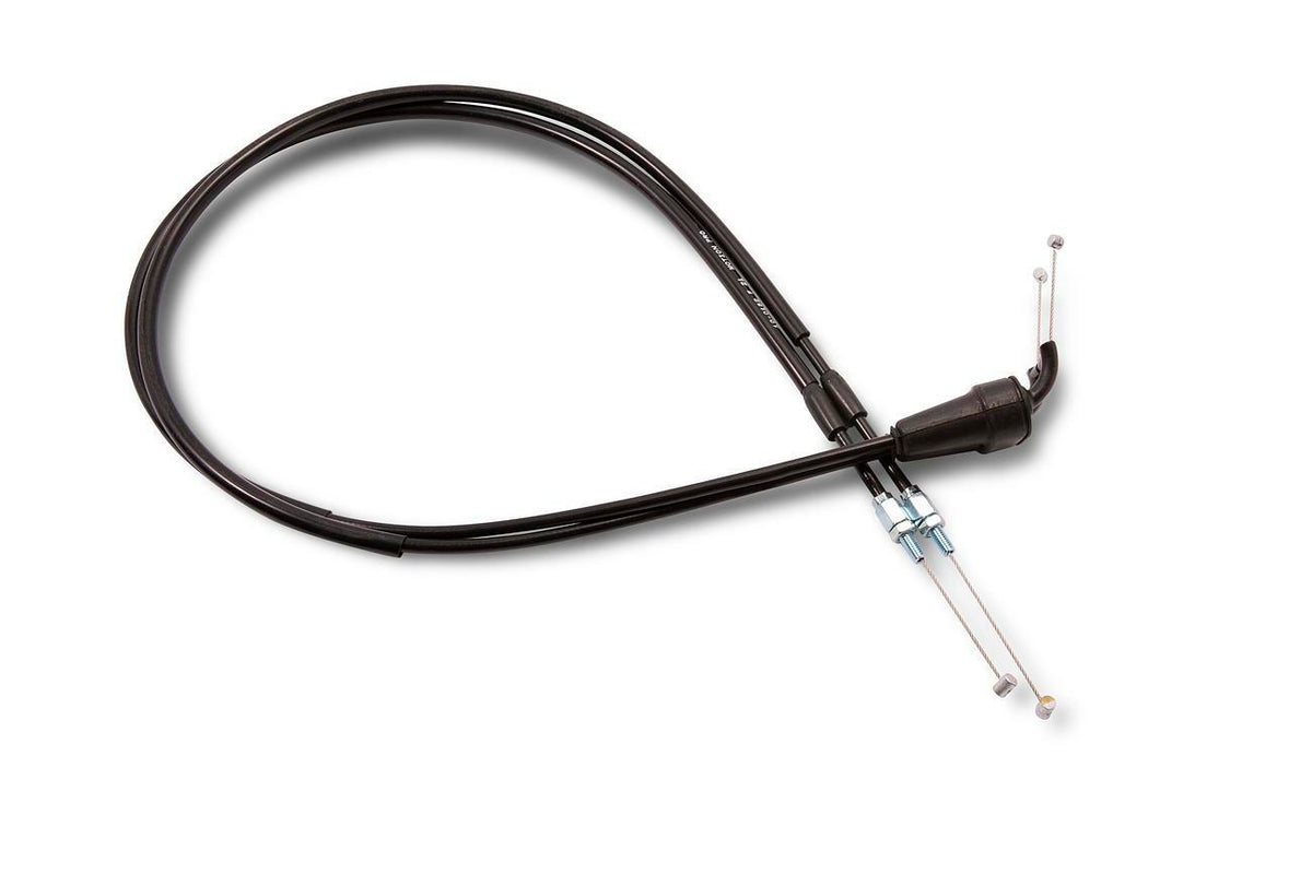 Black Vinyl Throttle Cable Push Pull  Set Ktm/Hus