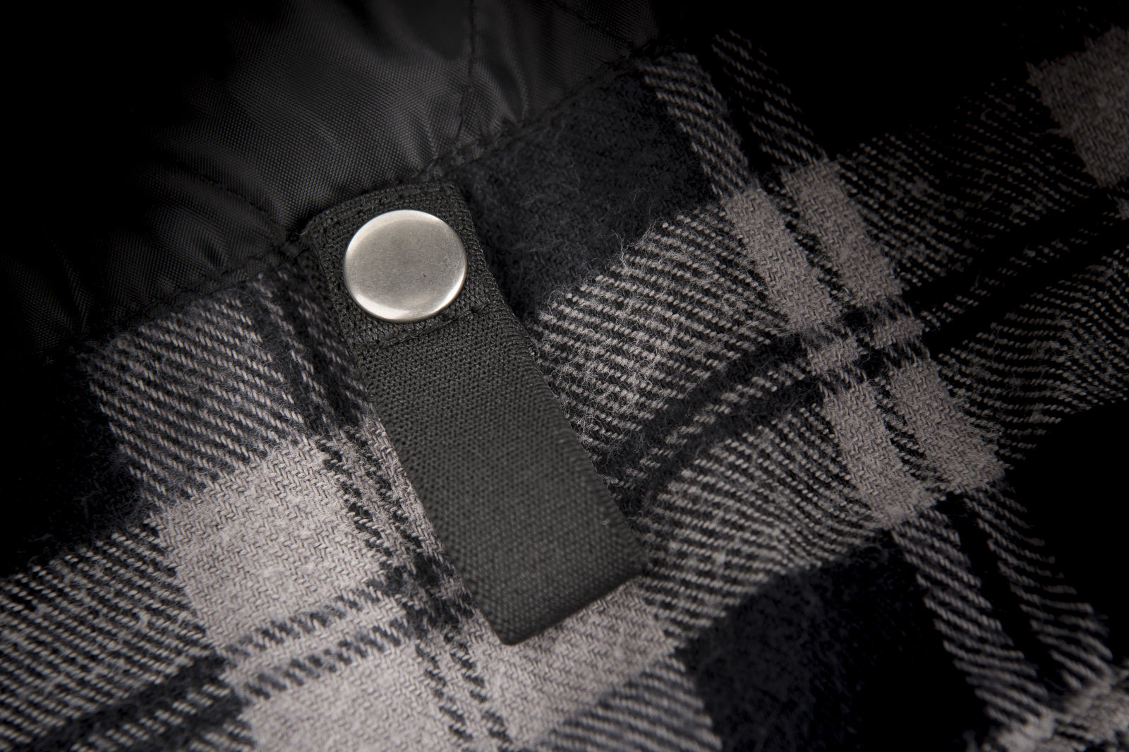 Marksman Flannel Black/Grey Lg