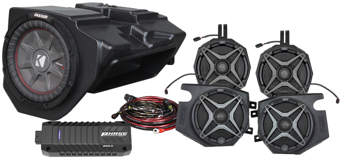 5 Speaker Plug And Play Kit Ride Command