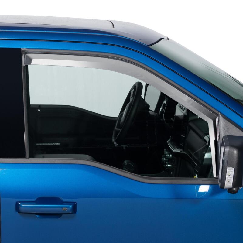 Putco 17-20 Ford SuperDuty - SuperCab (Set of 4) Element Chrome Window Visors