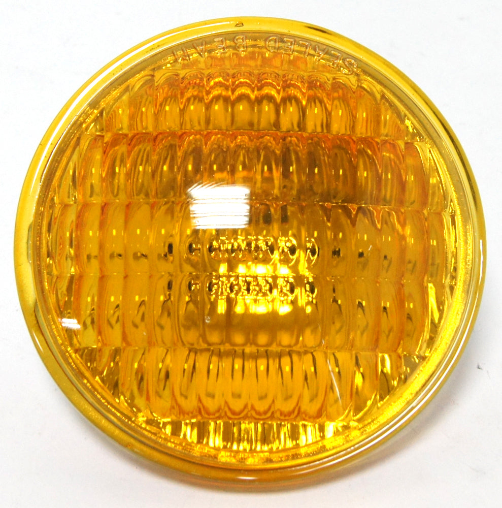4 1/2&quot; Amber Sealed Beam Fluted