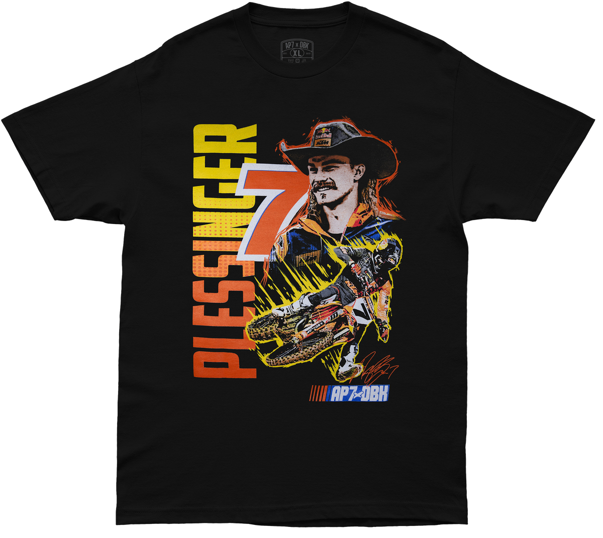Speedway Tee Black Md