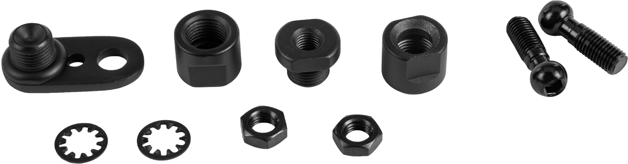 Swivel Mount For Turn Signals Black