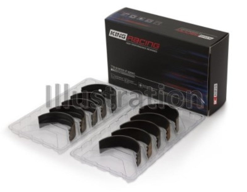 King Engine Bearings Nissan SR20DE/DET 2.0L Performance Main Bearing Set - Size STDX