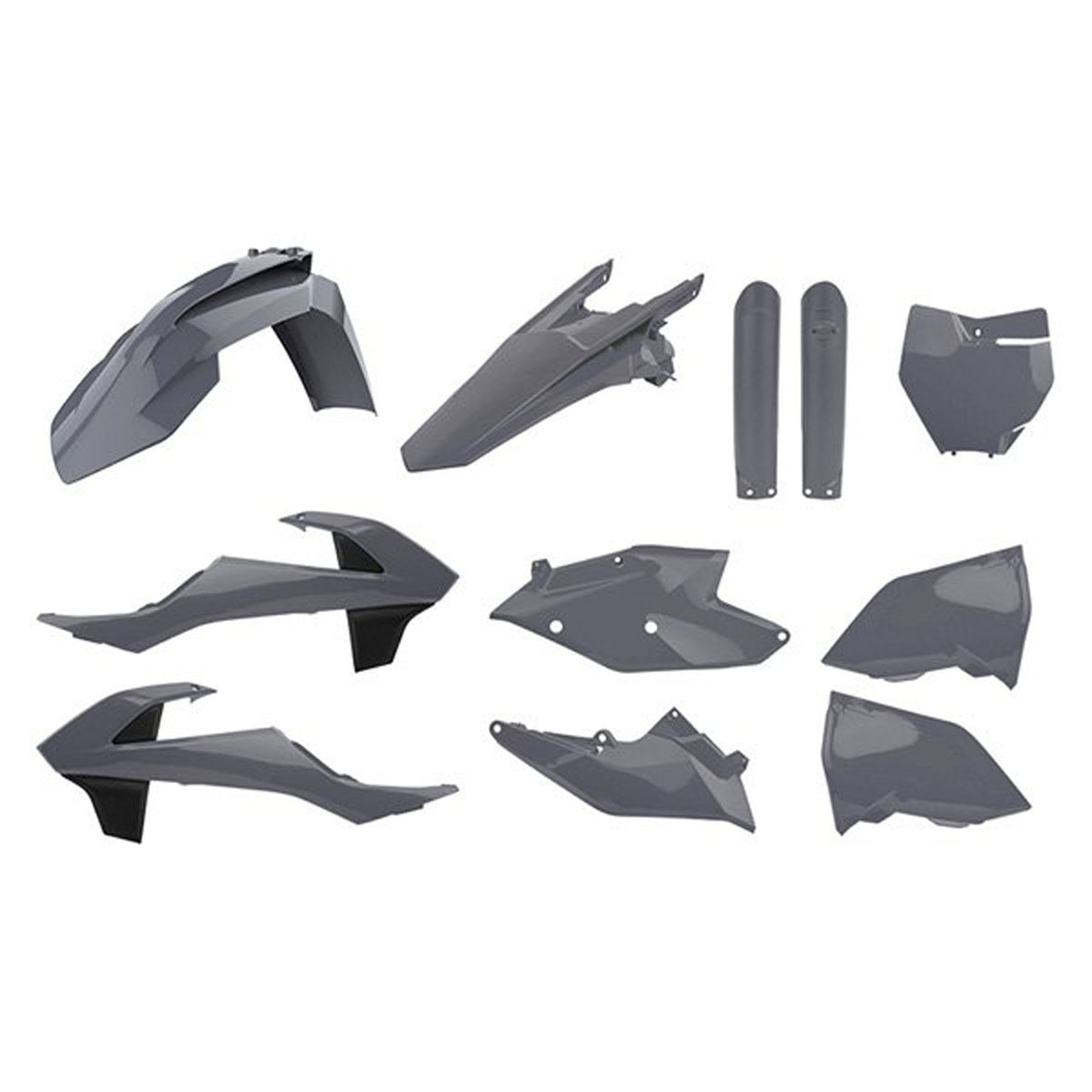 POLISPORT MX COMPLETE KIT KTM, NARDO GREY