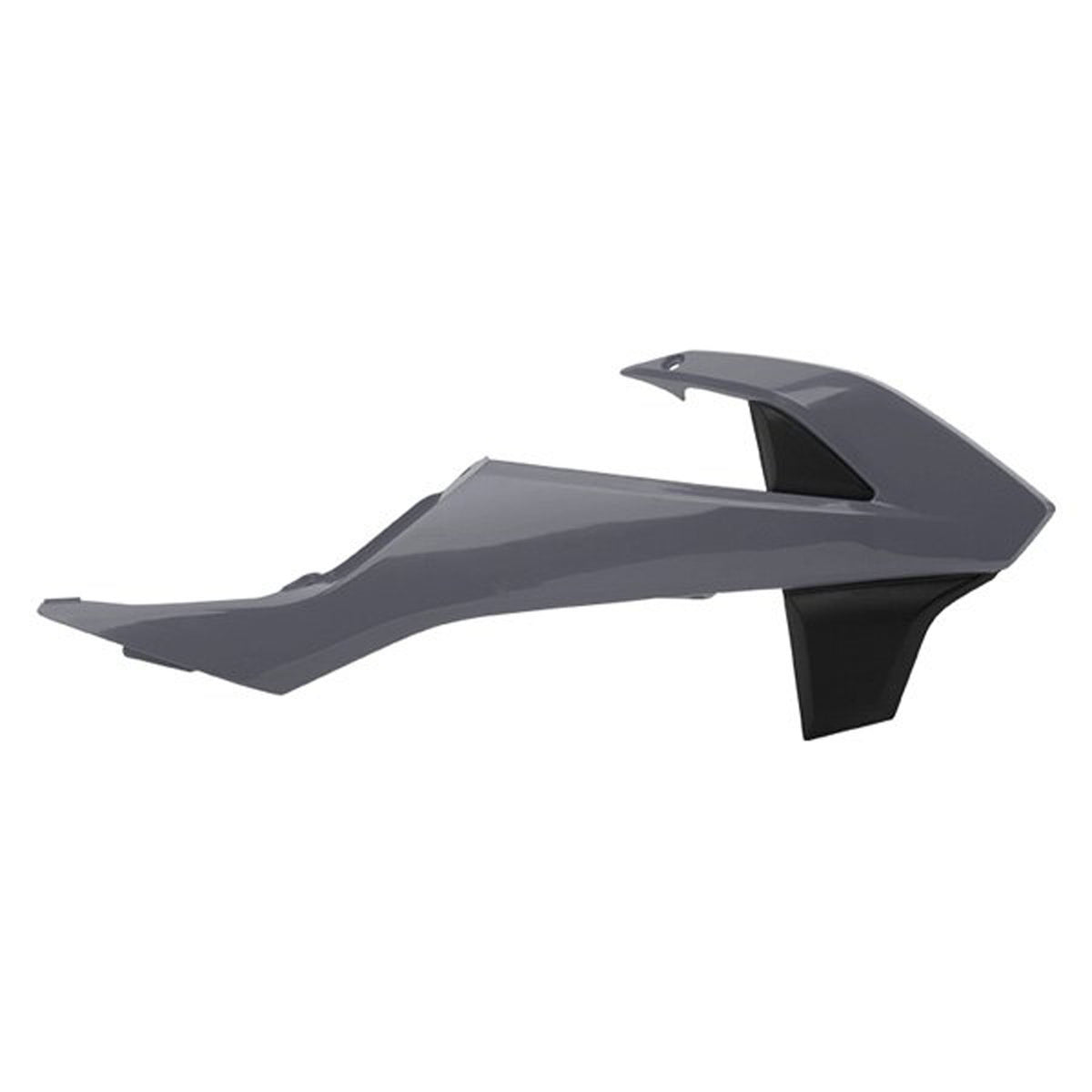 POLISPORT RADIATOR SCOOPS KTM, NARDO GREY/BLACK
