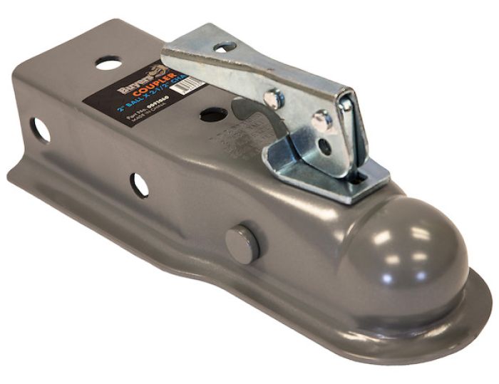 TRAILER COUPLER ZINC 2-1/2" BALL