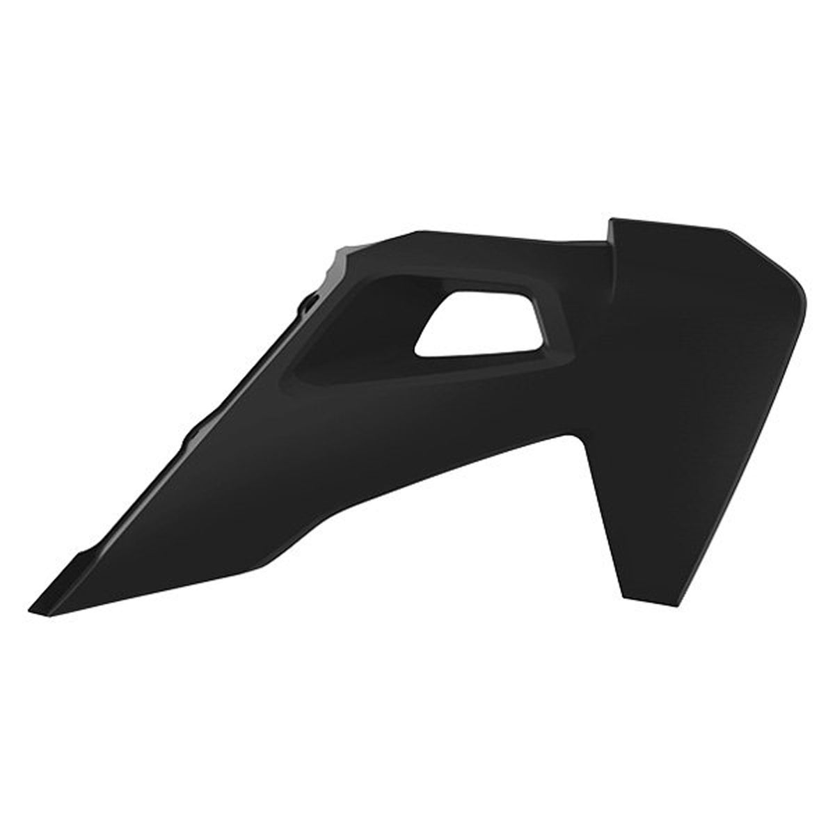 POLISPORT RADIATOR SCOOPS HUSQVARNA, BLACK