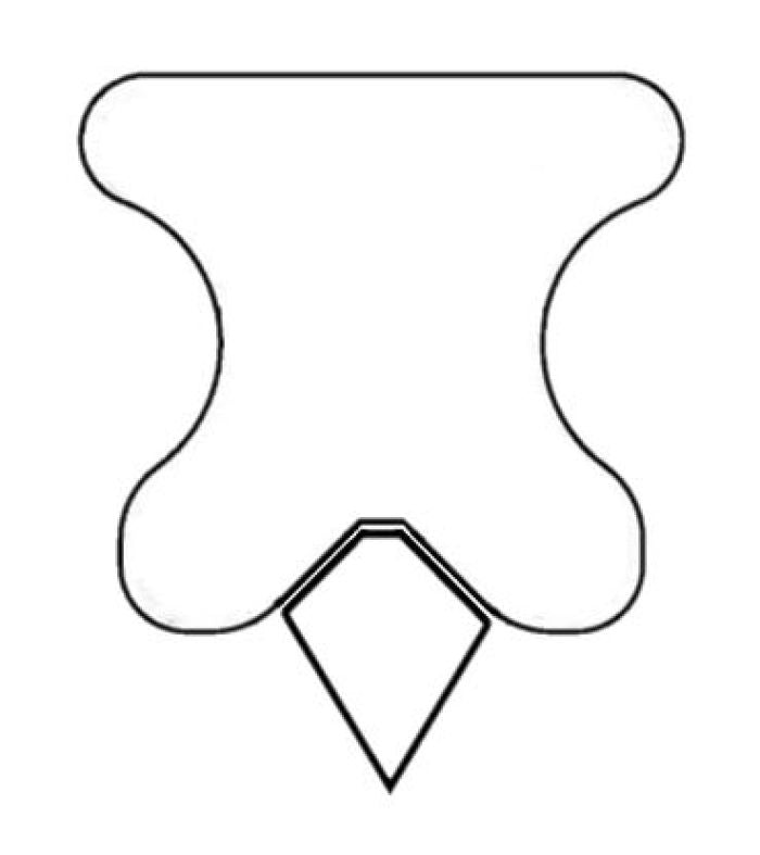 STUD BOY SHAPER BAR CAMOPLAST 4.5"