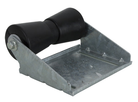 8" V-KEEL ROLLER BRACKET ASSEMBLY