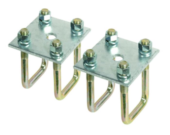 AXLE TIE PLATE KIT 2" SQ