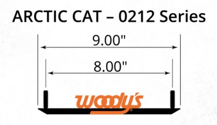 4"X 60 TURNING 1 1/2" END PAD WITH HARD WELD