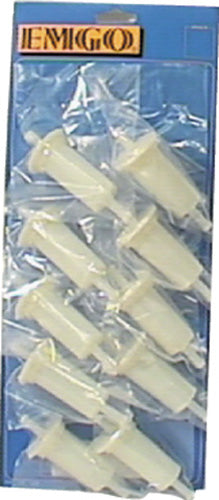 FUEL FILTERS 4" (10 PER CARD) 1/4"