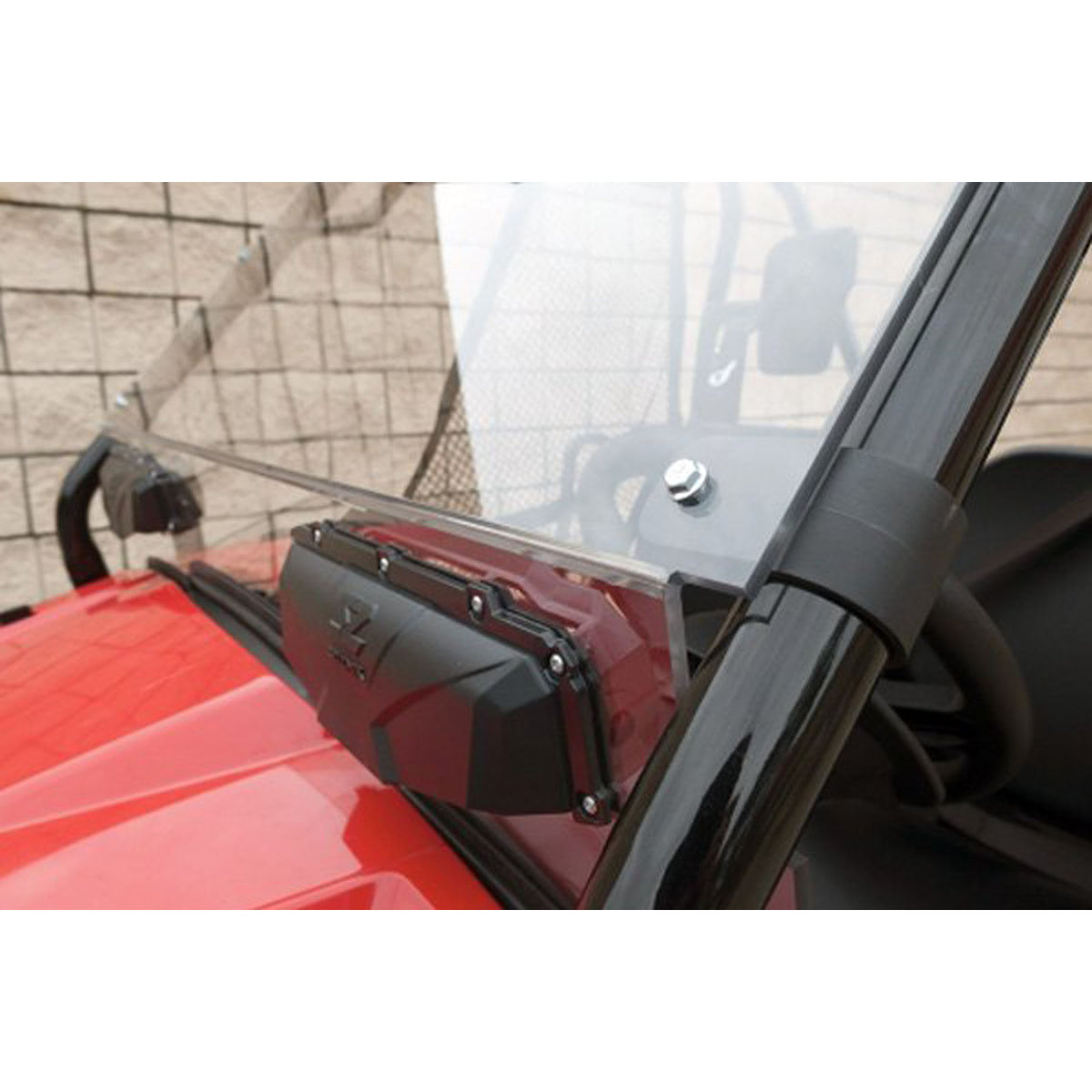 SEIZMIK WINDSHIELD FULL-VENTED - SCRATCH RESISTANT POLY PIONEE