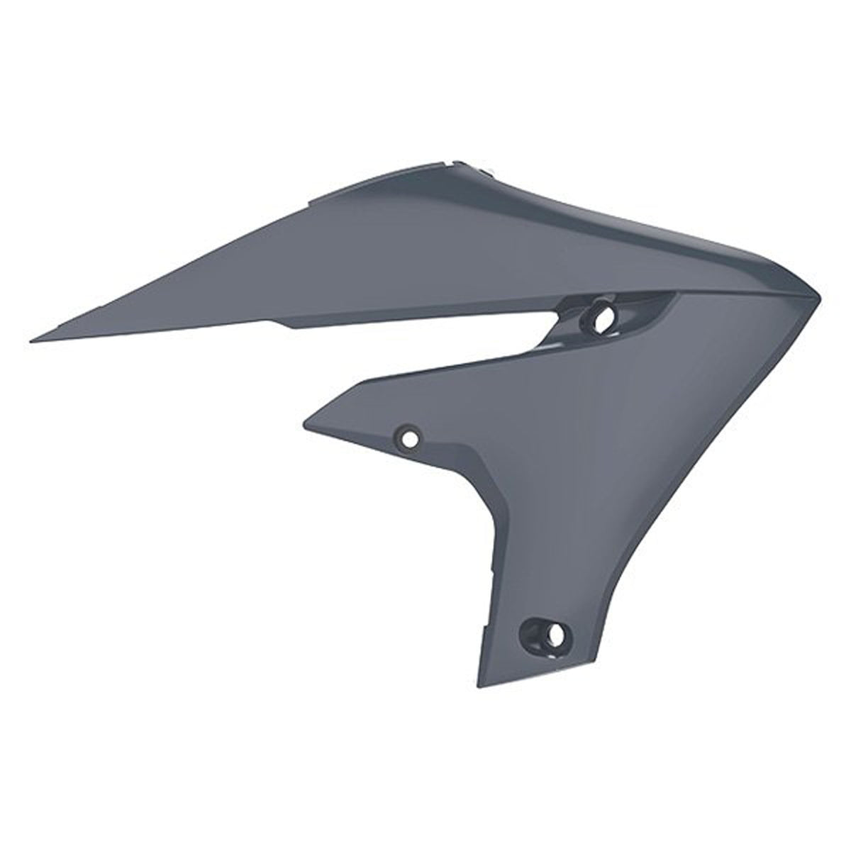 POLISPORT RADIATOR SCOOPS YAMAHA, NARDO GREY