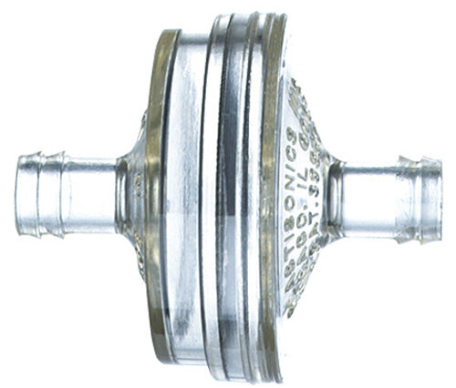 VISU-FILTER INLINE FUEL FILTER 5/16" 75 MICRON