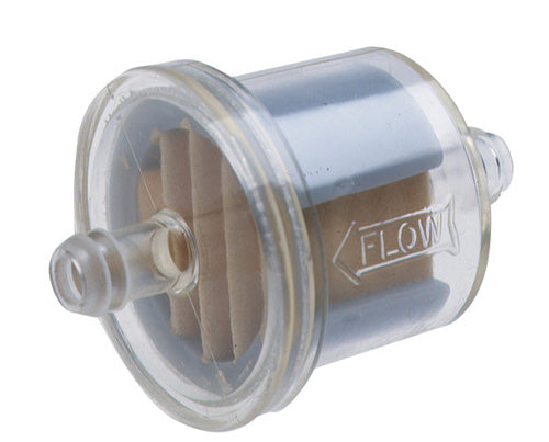 VISU-FILTER INLINE FUEL FILTER 1/4" 80 MICRON