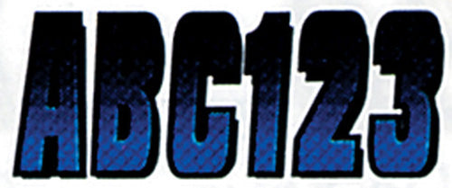 3&quot; CARBON FIBER KITS / BLUE - BLACK