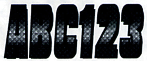 3" CARBON FIBER KITS / CHROME - BLACK