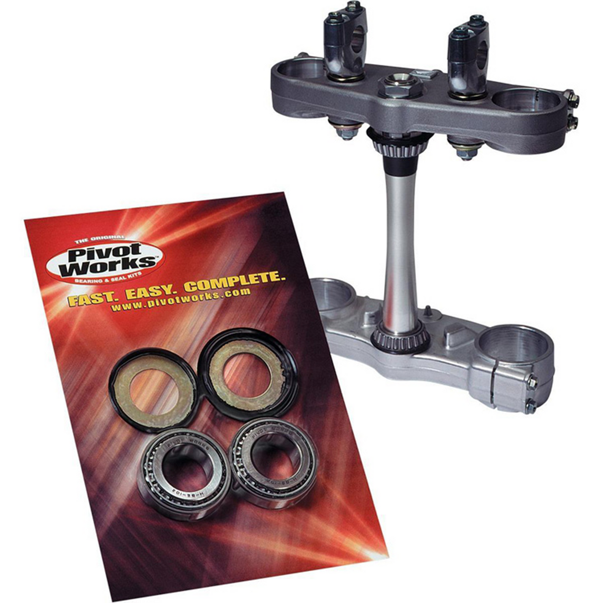 PIVOT WORKS-REAR WHEEL BEARING KIT, POLARIS