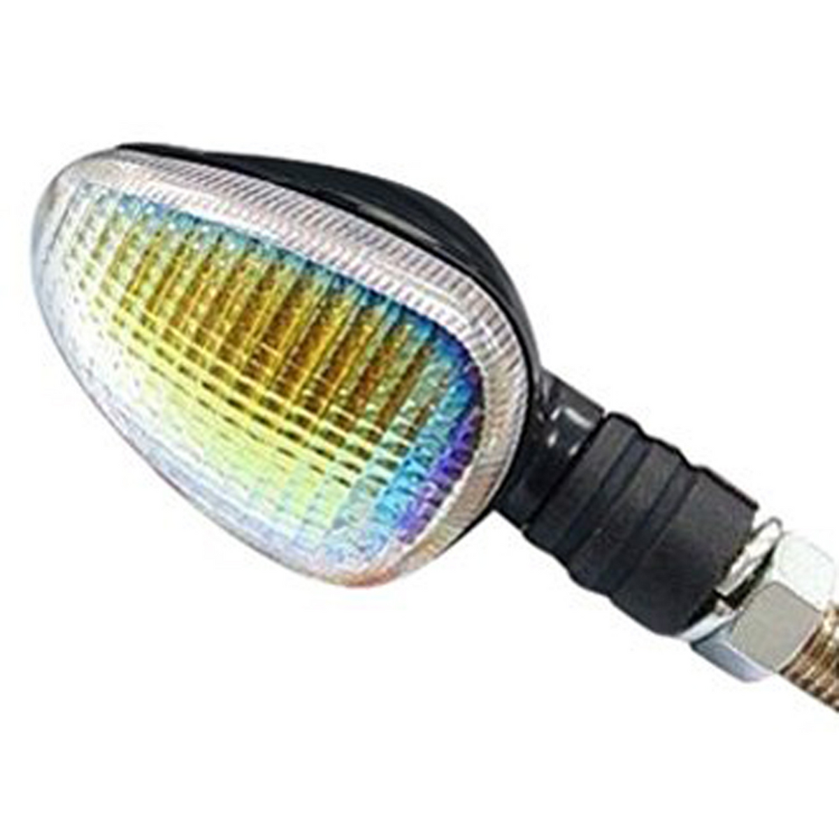 MARKER LIGHTS, CMPCT, FLEX. STEM, BLK (D/F) RNBW, SHORT STEM