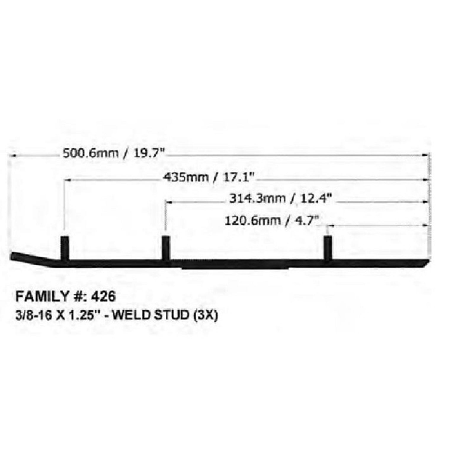 SPI DEFENDER HARDWELD RUNNERS, SKIDOO