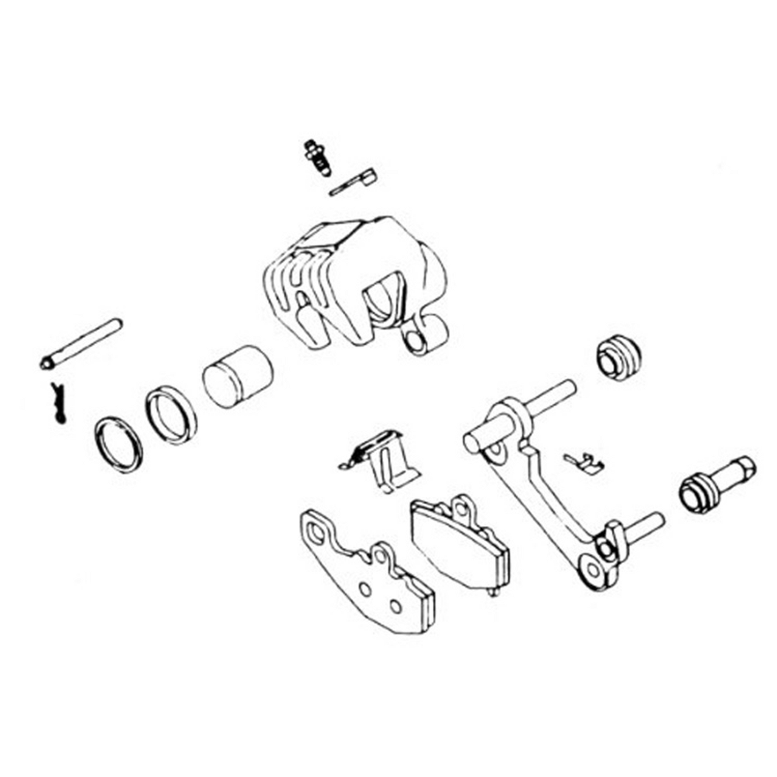BRK CALIPER KIT:HON BCR-104