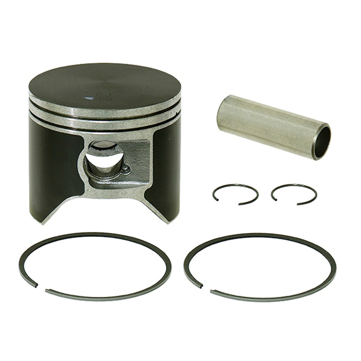 OEM STYLE PISTON KIT WITH RINGS TEFLON COATED STD.