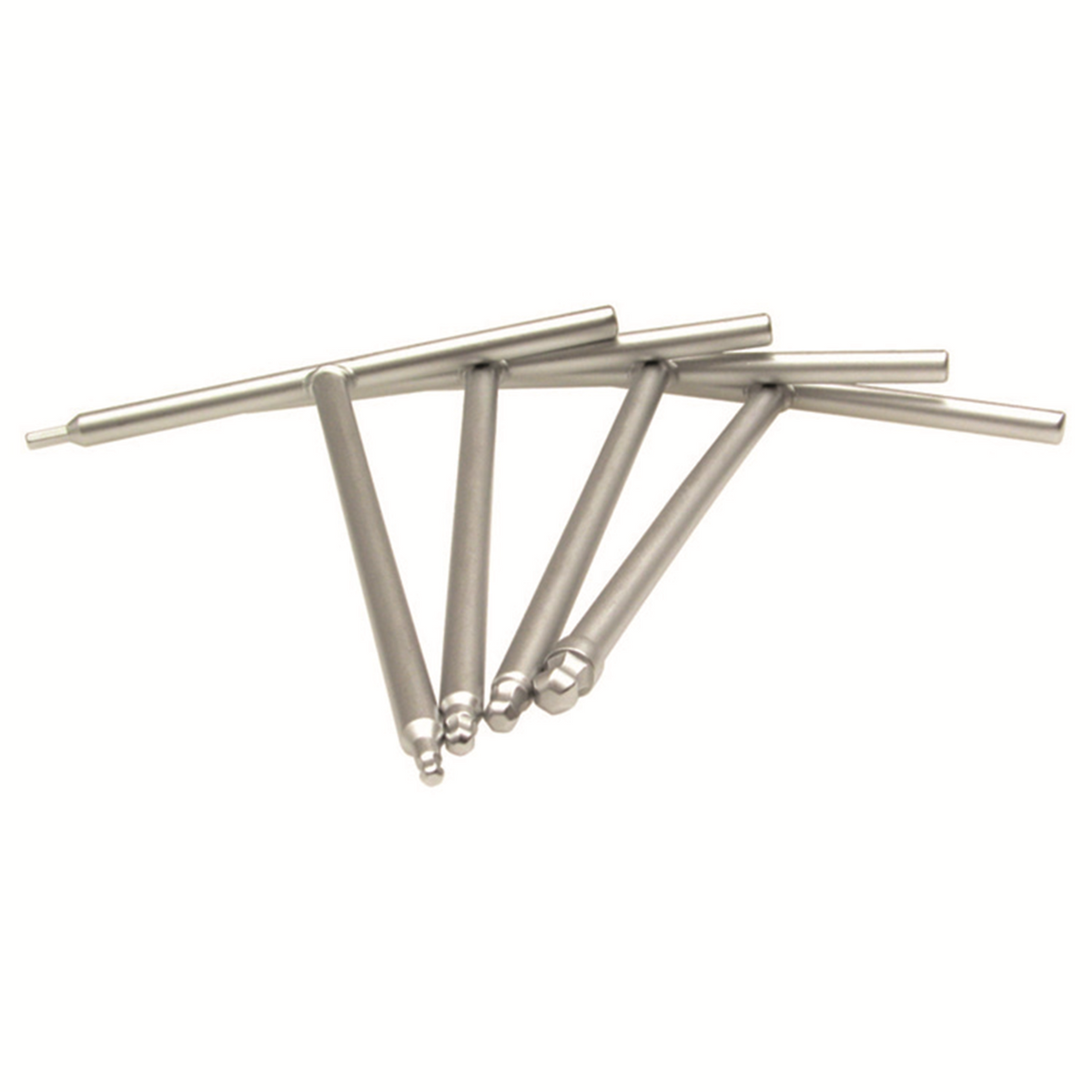 T-HANDLE, BALL-END HEX, DUAL DRIVE, METRIC SET (4,5,6,8MM)