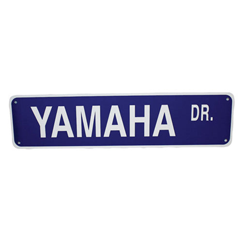 YAMAHA DRIVE - ALUMINUM STREET SIGN 6" X 24"