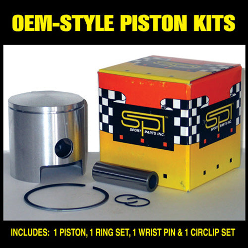 OEM STYLE PISTON KIT WITH RINGS STD.
