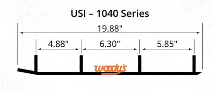 WITH HARD WELD FOR USI 4-BOLT