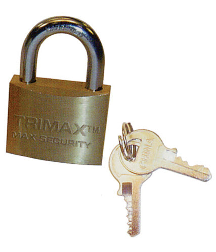 TRIMAX MARINE GRADE WEATHERPROOF PADLOCK - 2.37"