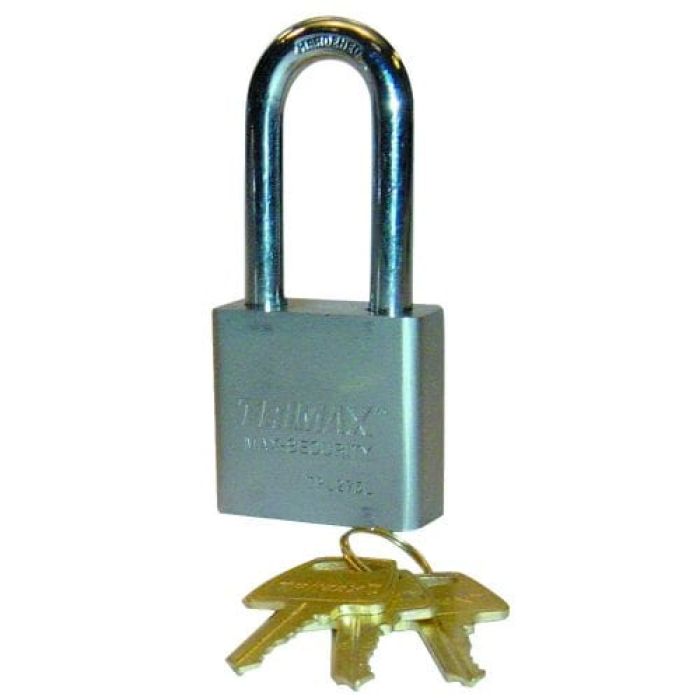 TRIMAX SOLID STEEL PADLOCK - 2.25" X 10MM SHACKLE
