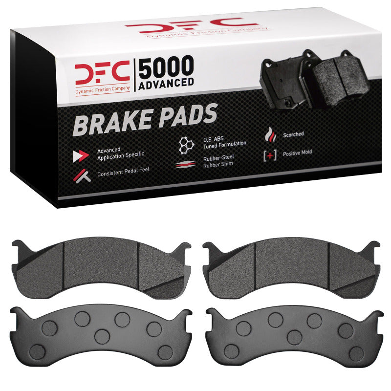 DFC 98-25 Beaver Motorcoach Monterey Rear/Front 5000 Advanced Semi Metallic Brake Pads