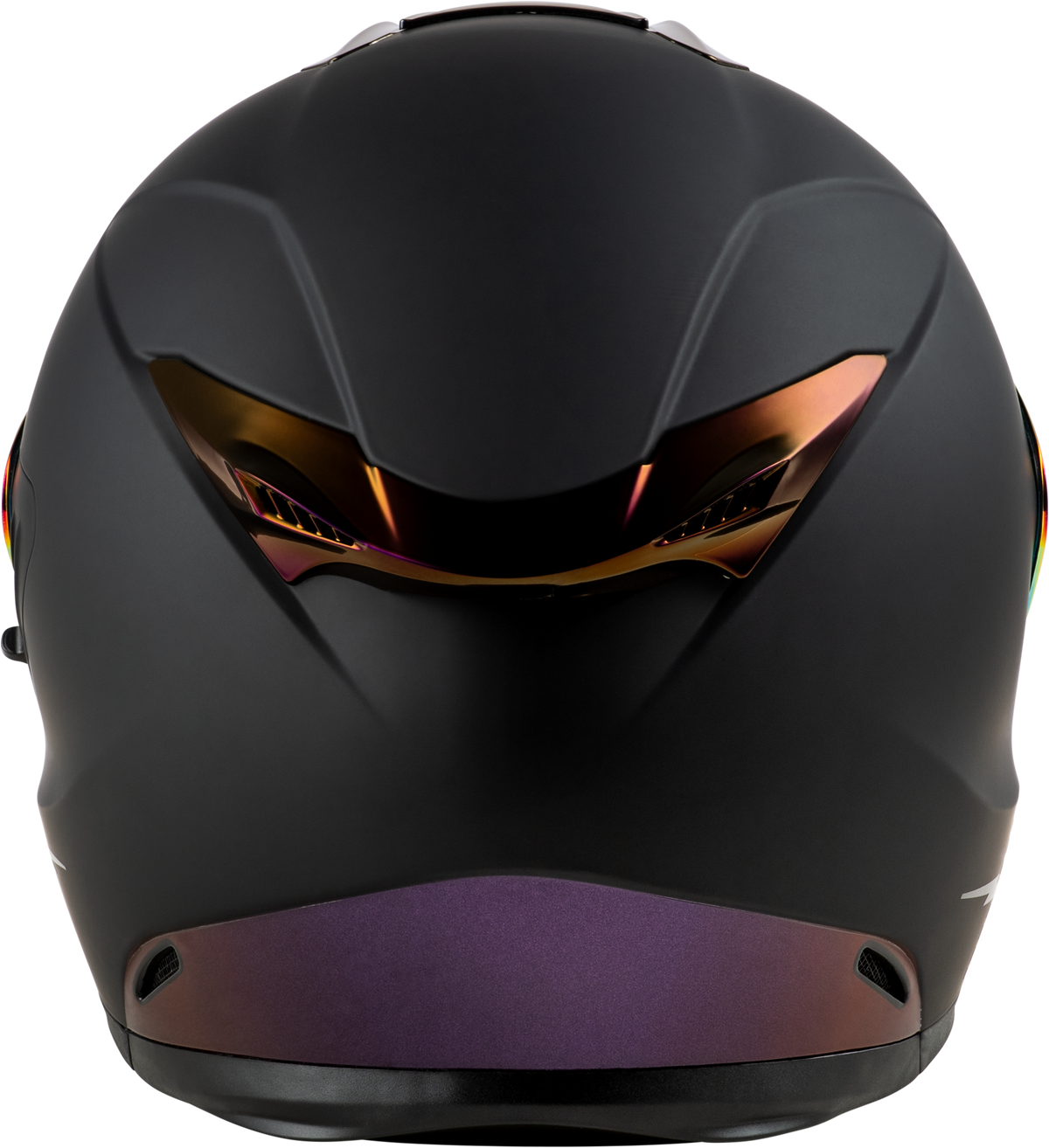 Sentinel Recon Helmet Matte Black/Purple Chrome Md