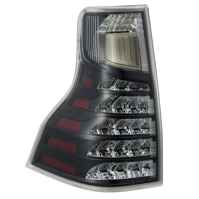 AlphaRex 14-21 Lexus GX470 PRO-Series LED Tail Lights - Alpha Black