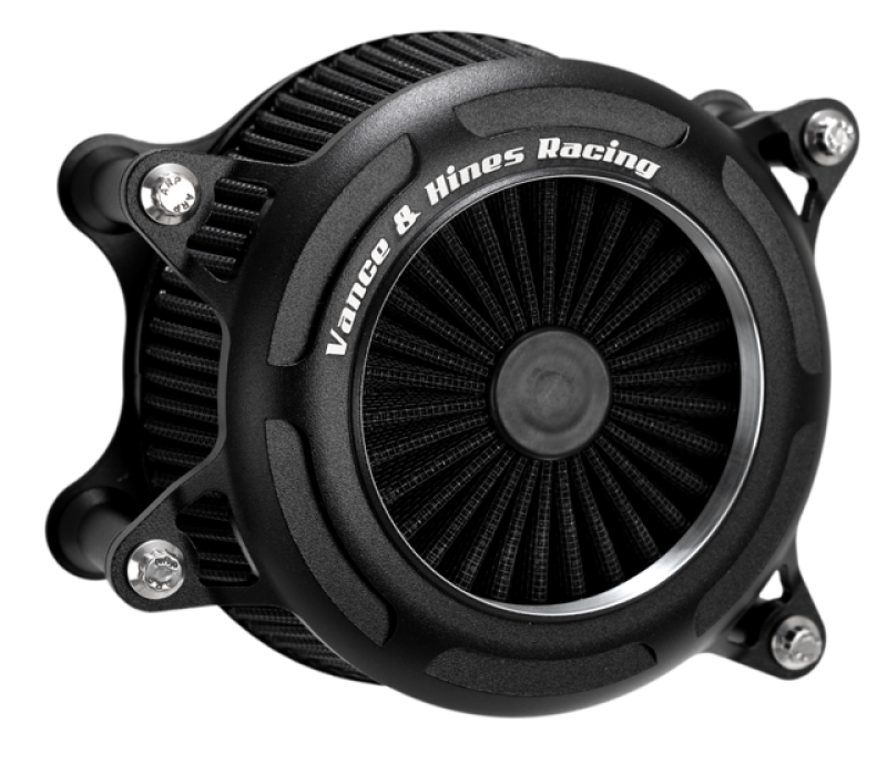 Vance &amp; Hines Harley-Davidson Touring/Tri-Glide/Softail VO2 Onyx Air Intake Kit