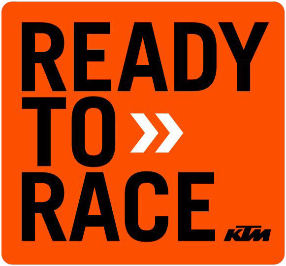 Ready To Race Decal 4"