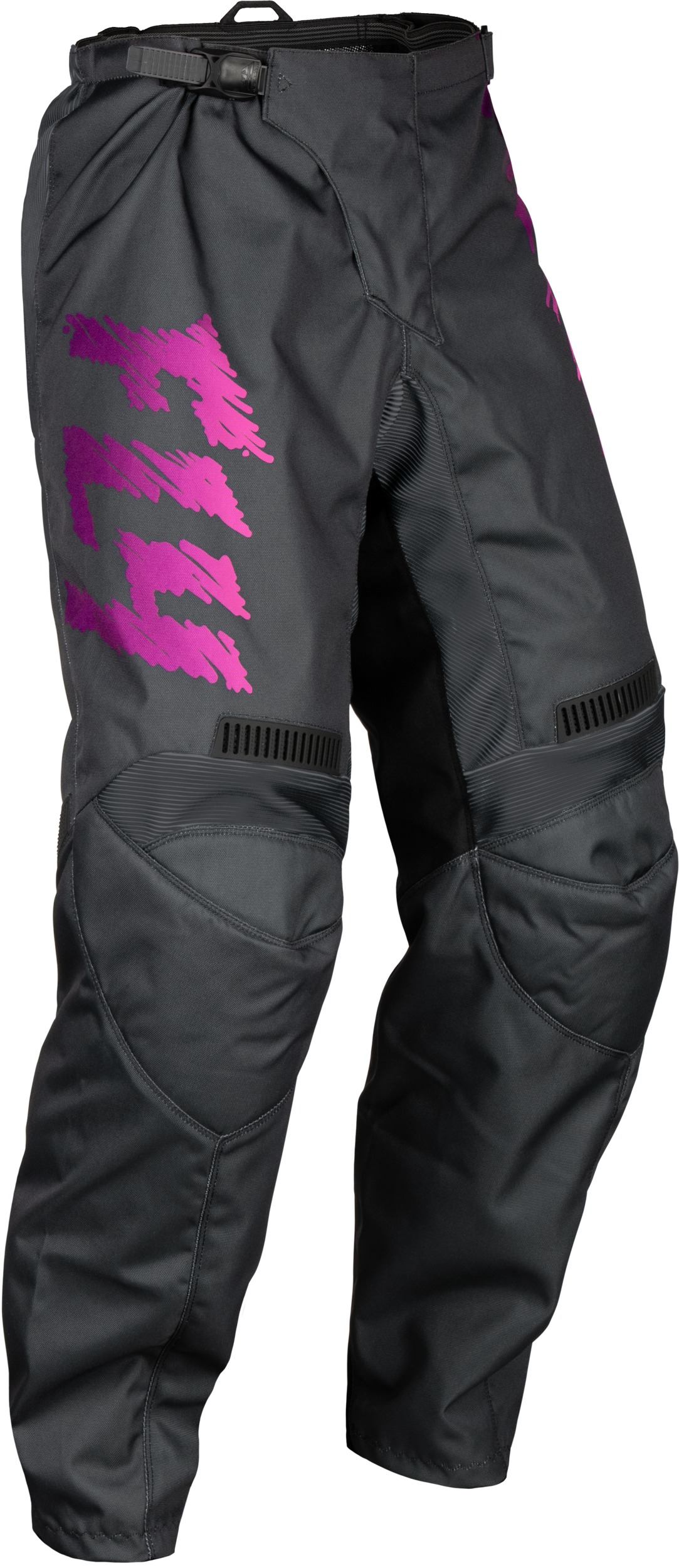 Youth F 16 Pants Grey/Charcoal/Pink Sz 20