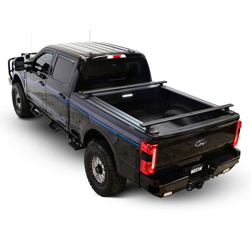 Westin 17-26 Ford F-250/F-350 SD 6.8ft Bed Electric Retractable Tonneau Cover - Black