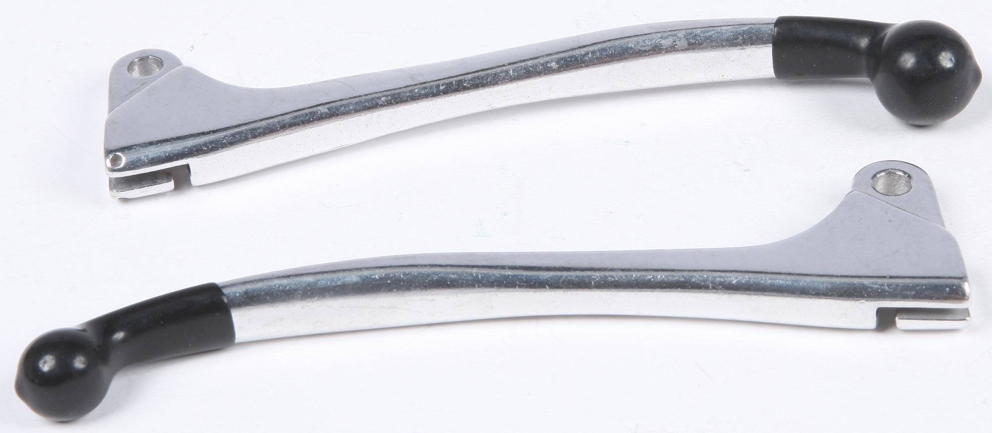 Lever Set Silver W/ Black Tip