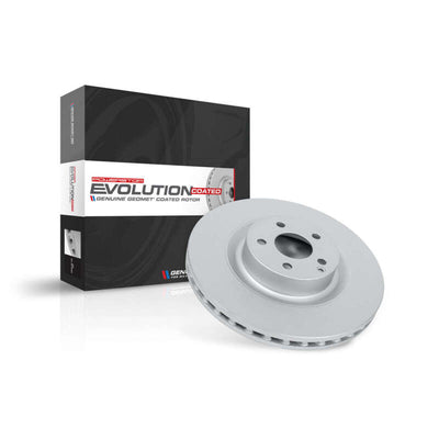 Power Stop 18-20 Subaru WRX STI Rear Evolution Coated Rotor